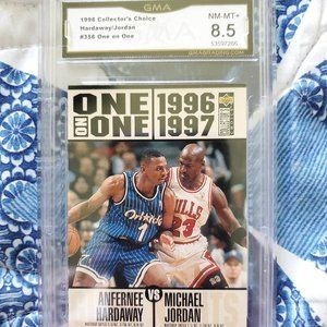 Anfernee Hardaway Vs Michael Jordan (Graded card #8.5)